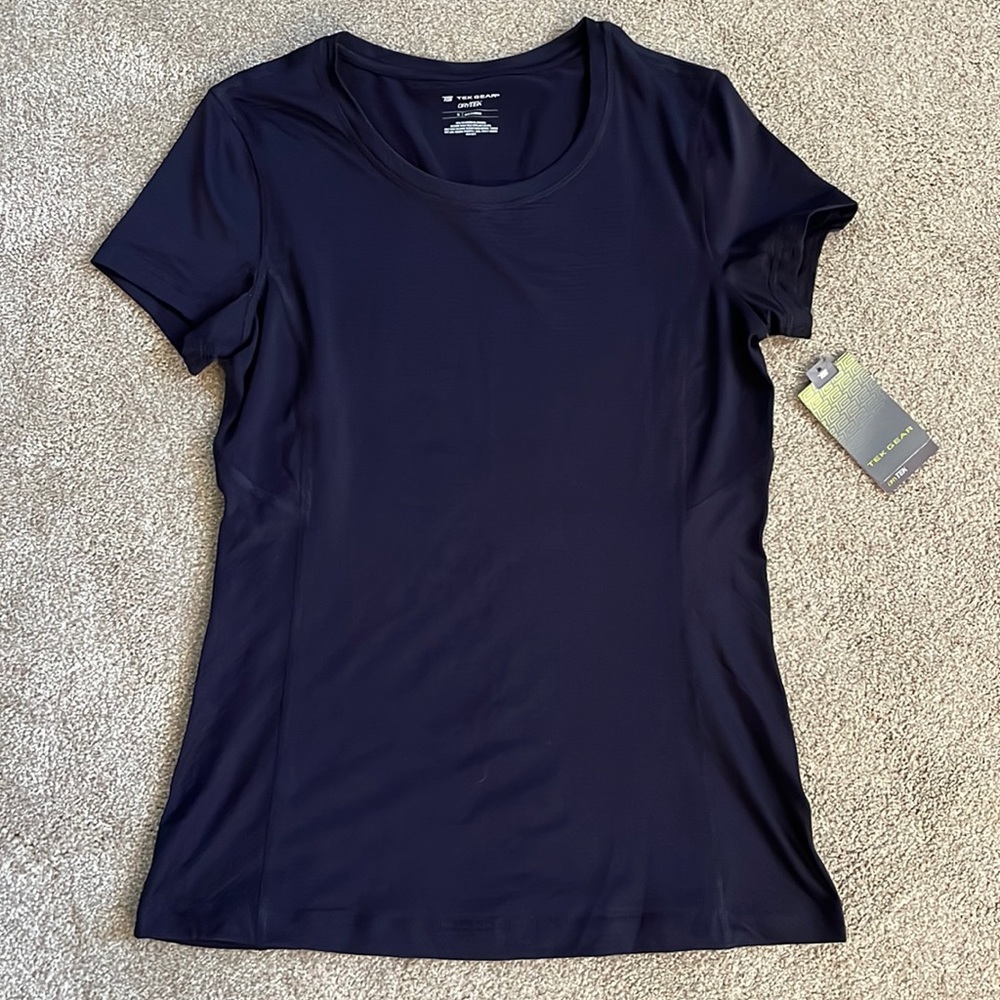 Tek Gear navy blue breathable workout shirt